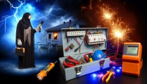 elektrische installaties repareren en oplossen