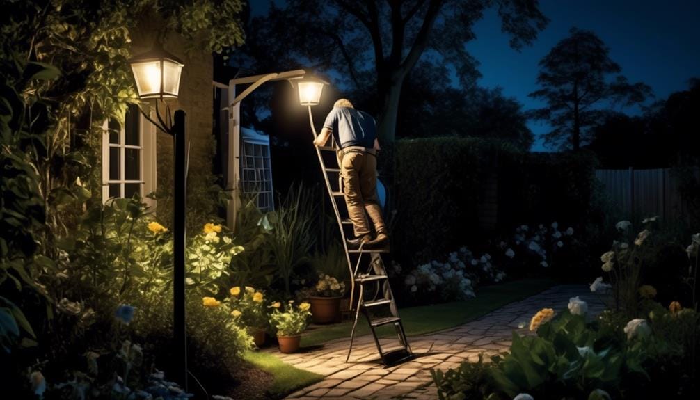 maintenance tips for outdoor lighting