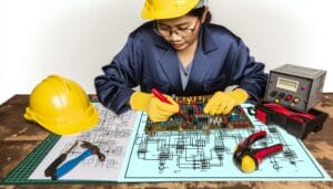 professionele elektriciendiensten voor circuitreparatie